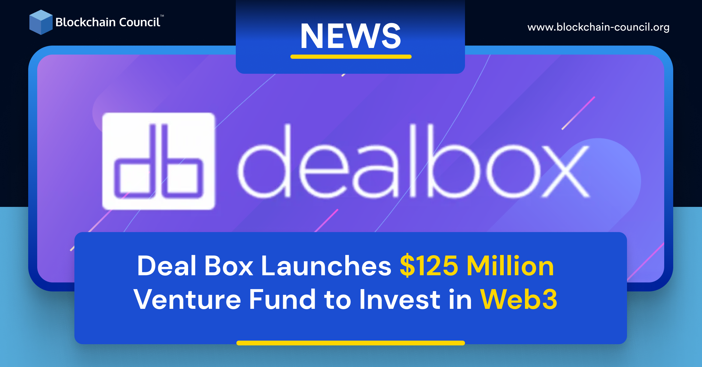 Deal Box Launches $125 Million Venture Fund to Invest in Web3