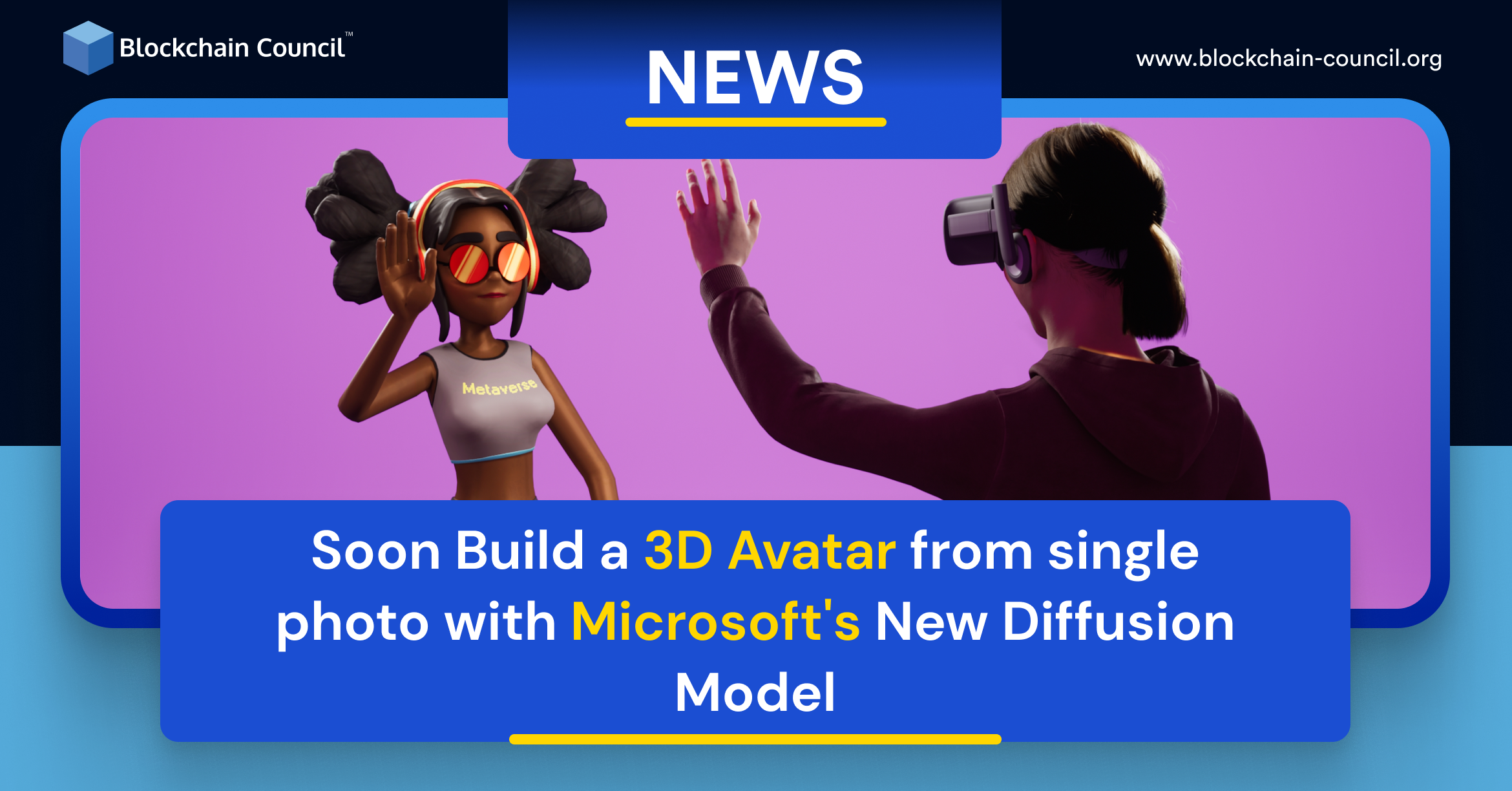 Soon Build a 3D Avatar from single photo with Microsoft's New Diffusion Model