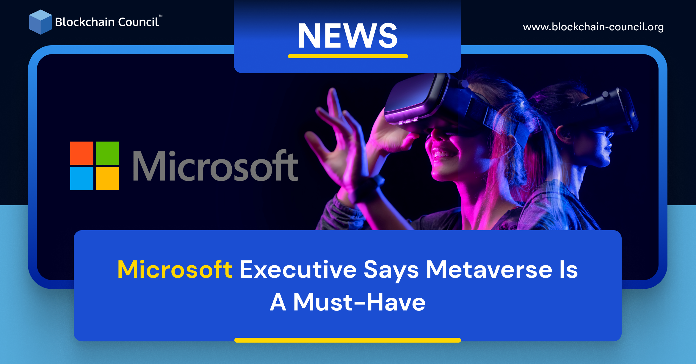 Microsoft Exec Says Metaverse Is Must-Have