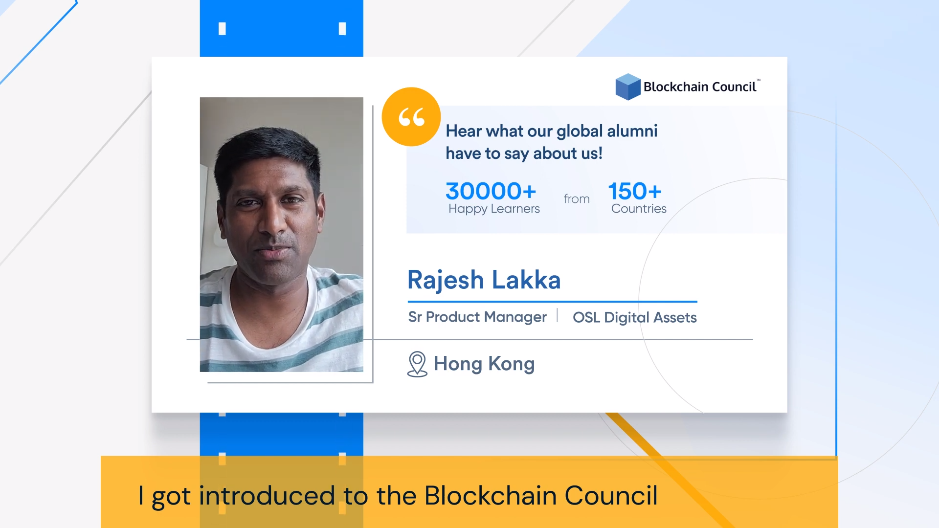 Video Review Blockchain Council