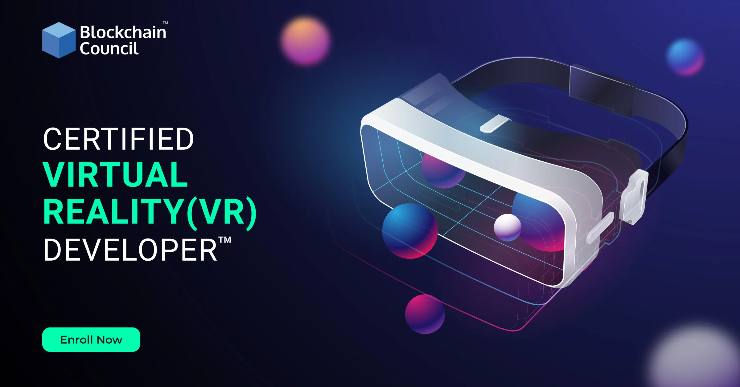 Certified Virtual Reality (VR) Developer™