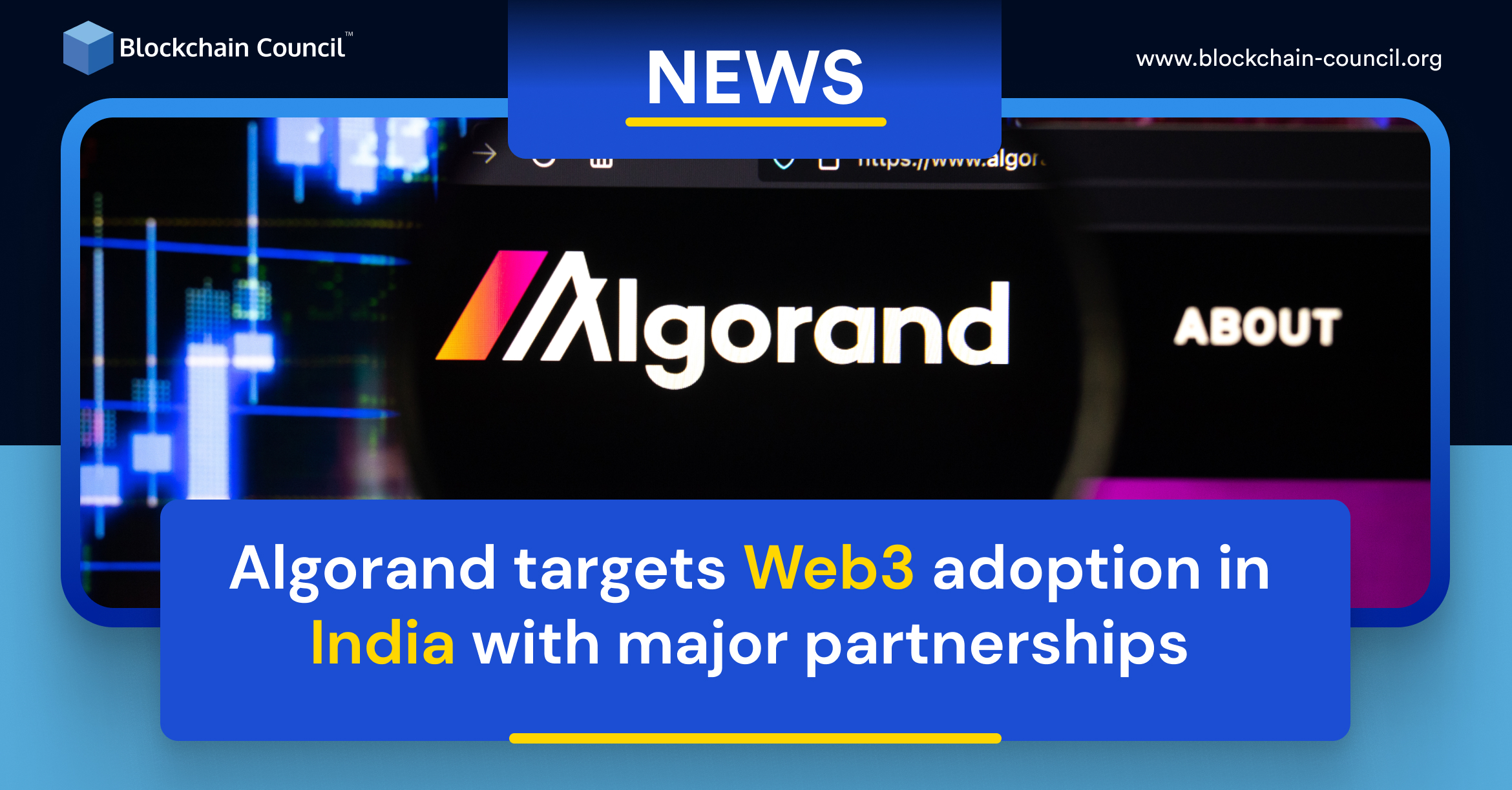 Algorand Targets Web3 Adoption in India With Major Partnerships