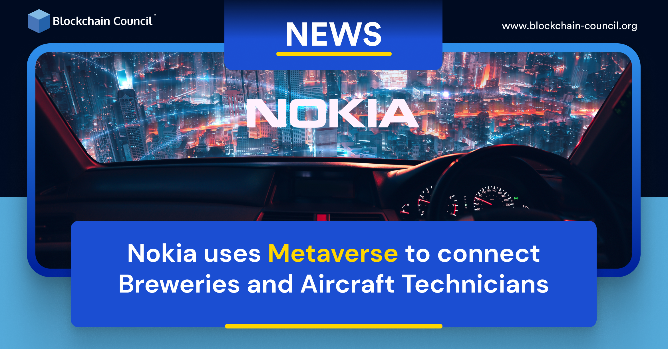 Nokia uses Metaverse to connect Breweries and Aircraft Technicians