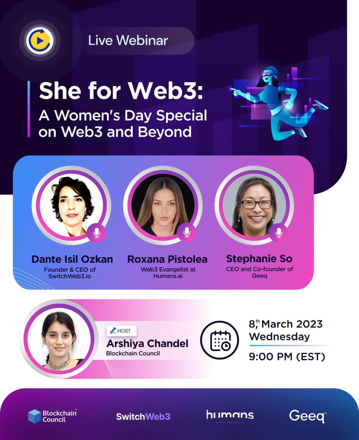 She for Web3: A Women's Day Special on Web3 and Beyond
