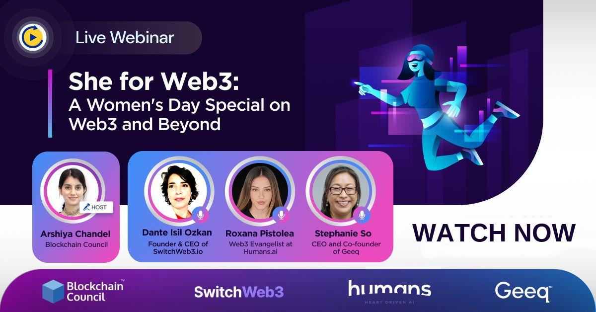 She for Web3: Women in Blockchain & Web3 | Women's Day Special