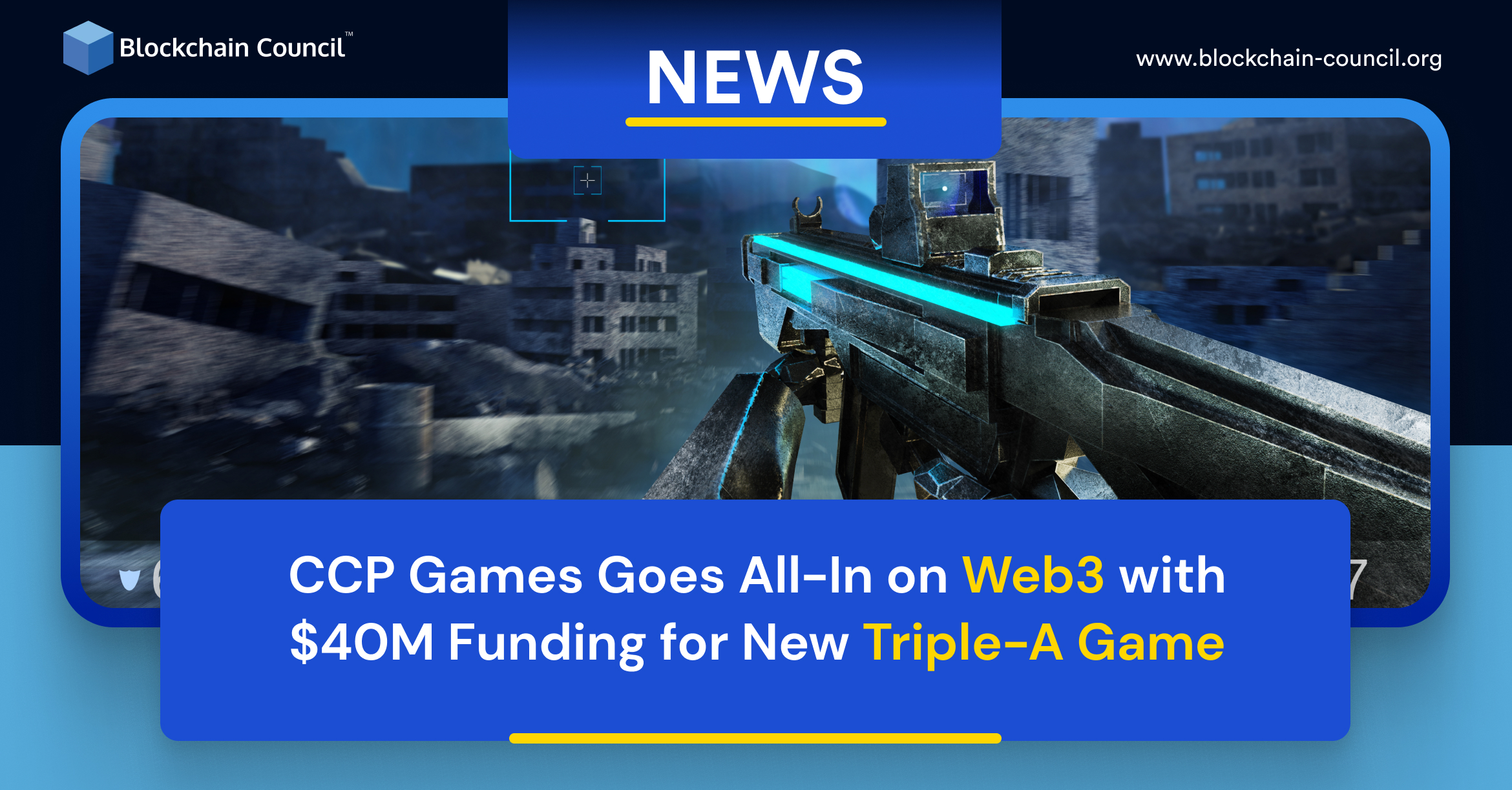 CCP Games Goes All-In on Web3 with $40M Funding for New Triple-A Game