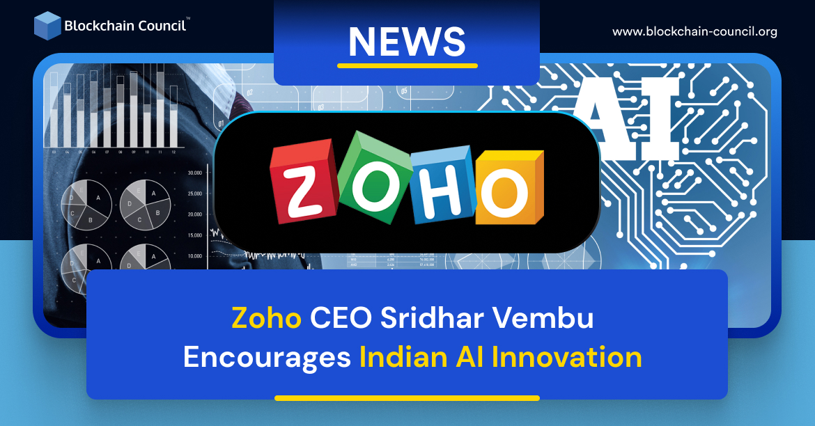 Zoho CEO Sridhar Vembu Encourages Indian AI Innovation