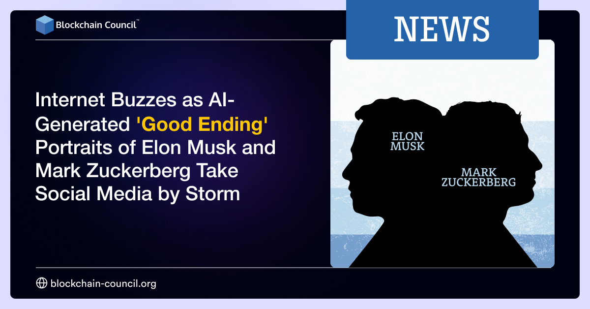 Internet Buzzes as AI-Generated ‘Good Ending’ Portraits of Elon Musk and Mark Zuckerberg Take Social Media by Storm