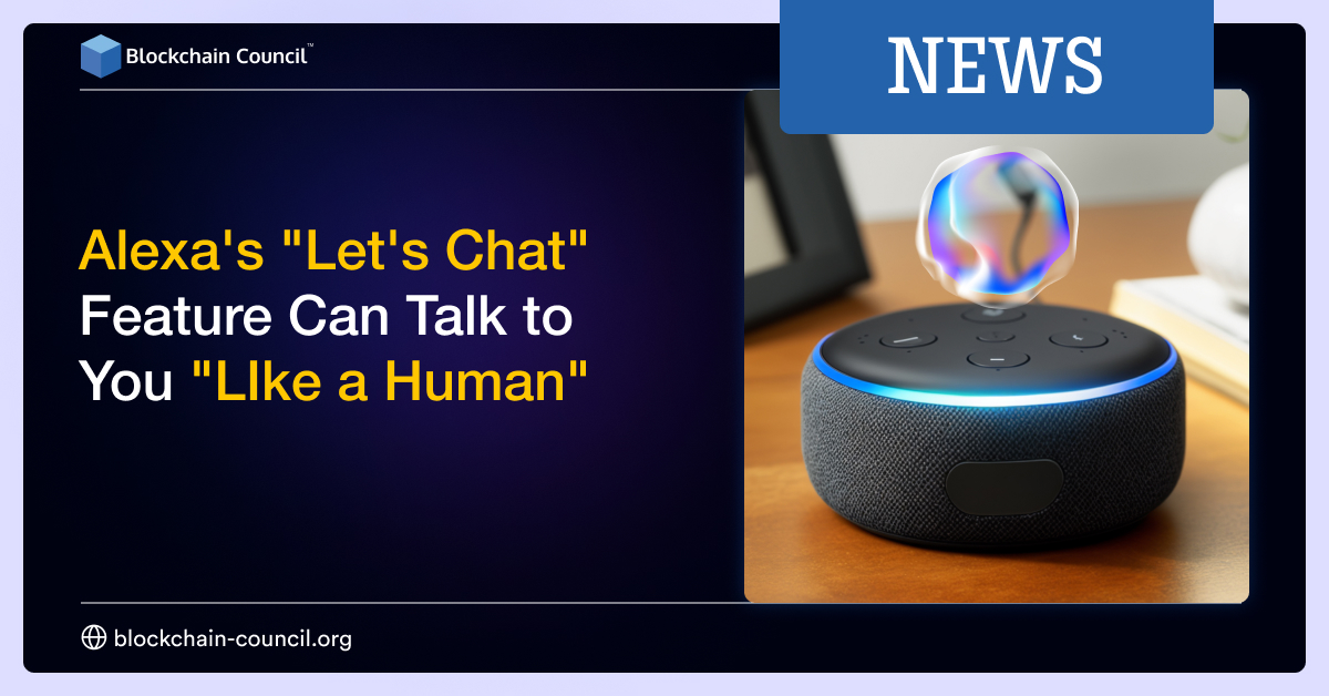 Alexa's "Let's Chat" Feature Can Talk to You "LIke a Human"