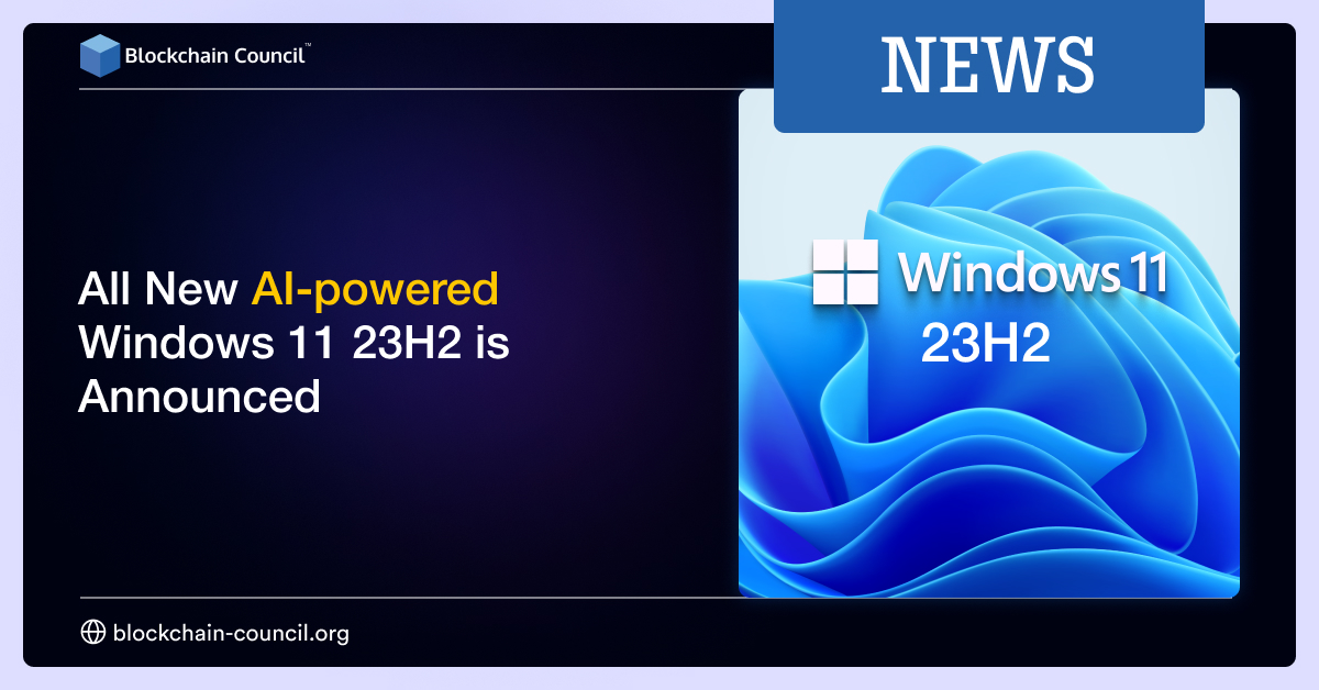 All New AI-powered Windows 11 23H2 is Announced