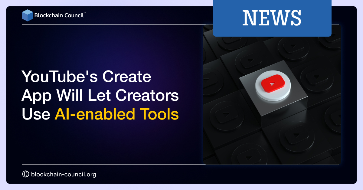 YouTube's Create App Will Let Creators Use AI-enabled Tools