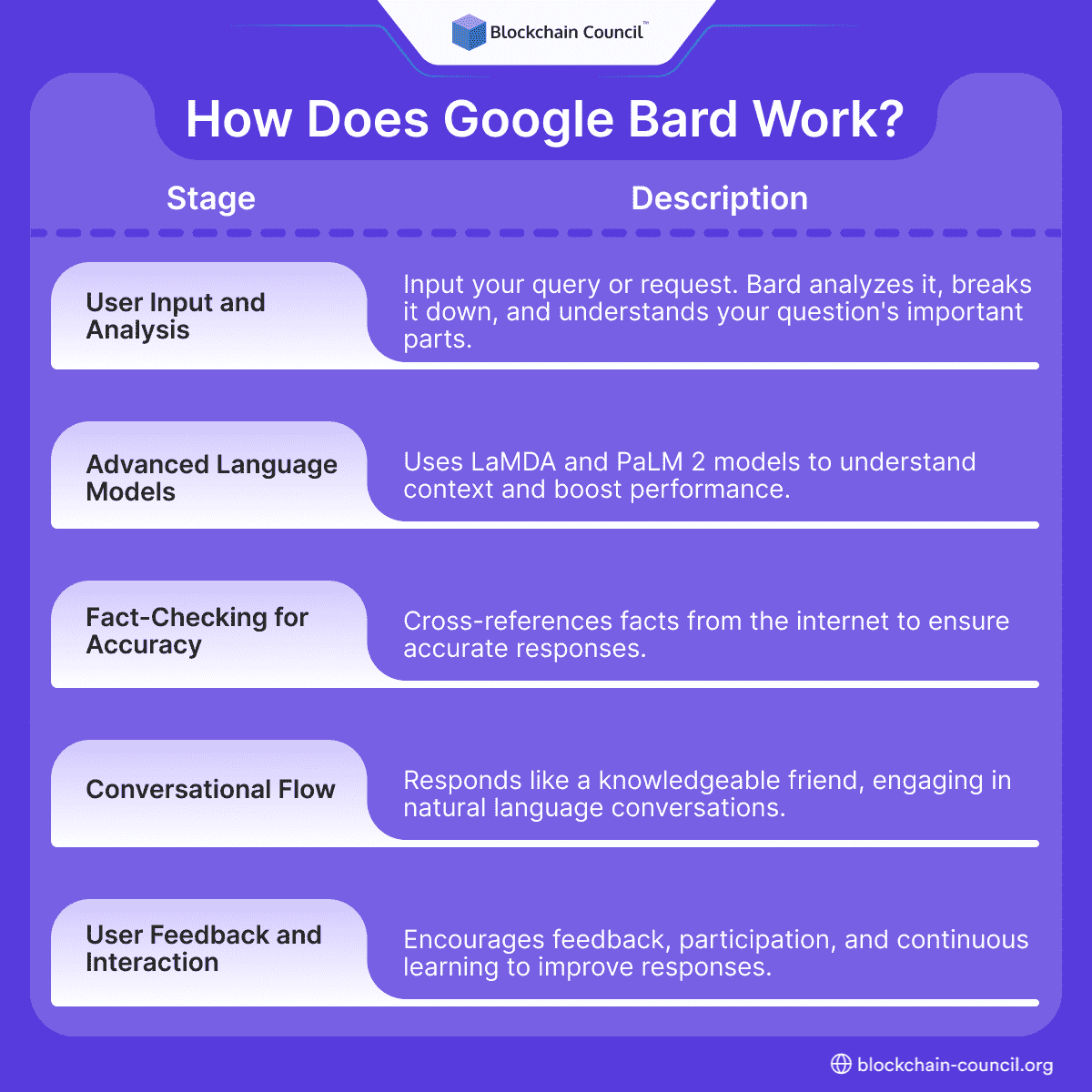 How Does Google Bard Work?