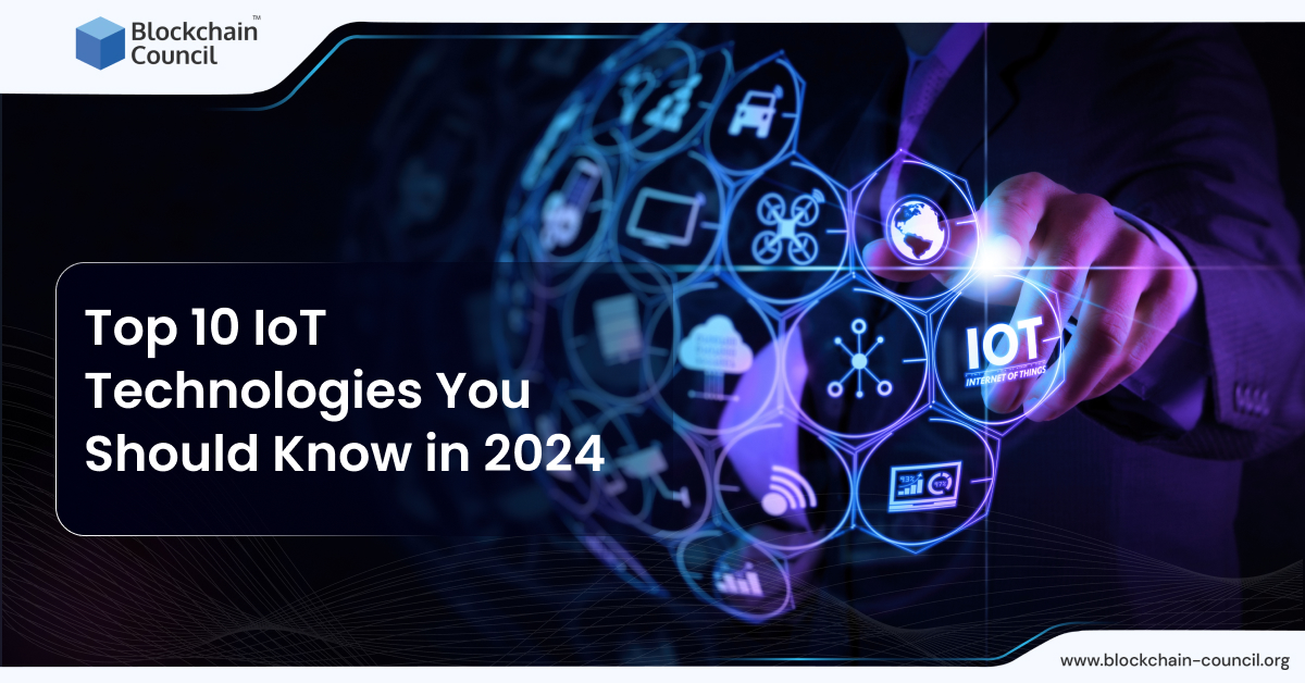 Top 10 IoT Technologies You Should Know in 2024