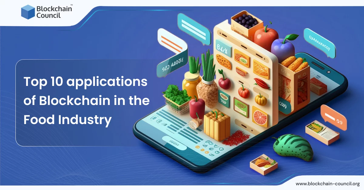Top 10 applications of blockchain in the food industry