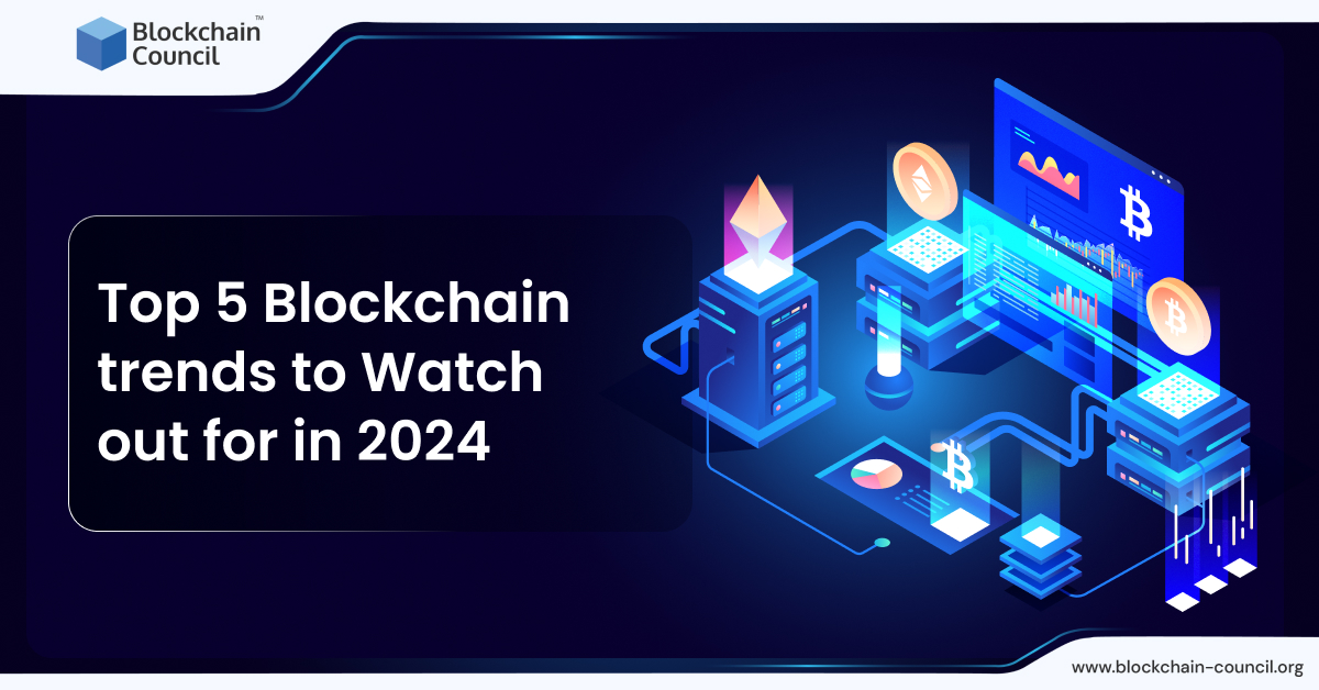 Top 5 Blockchain trends to Watch out for in 2024