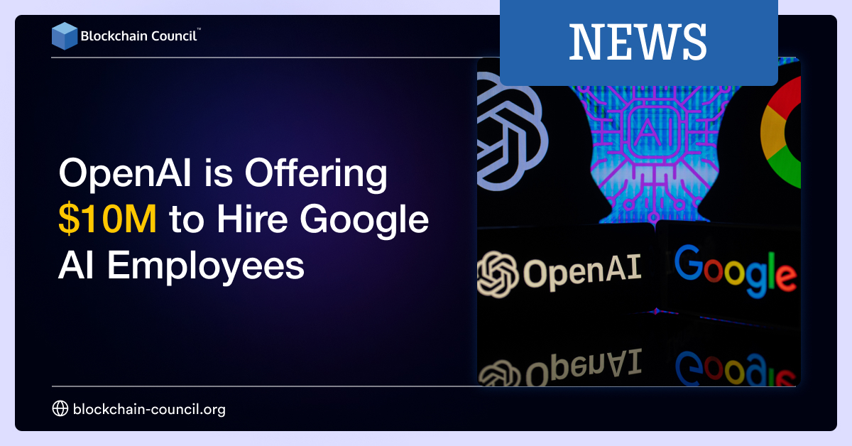 OpenAI is Offering $10M to Hire Google AI Employees