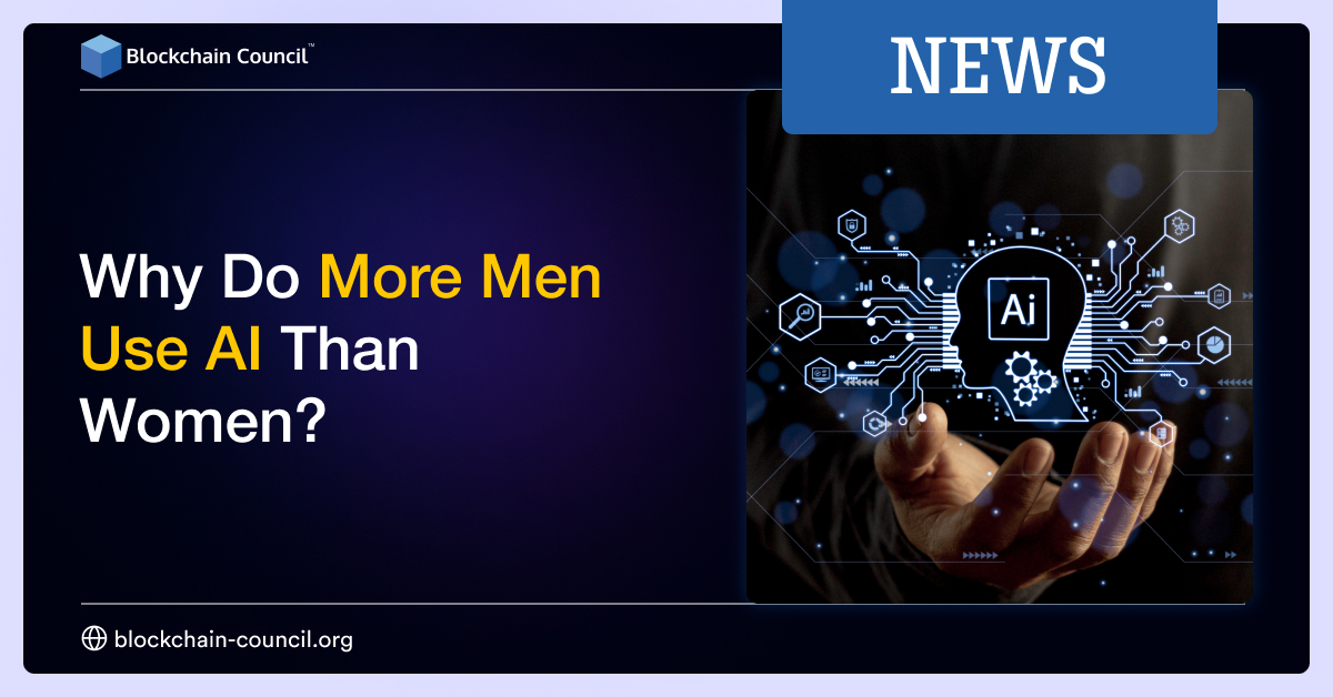 Why Do More Men Use AI Than Women?