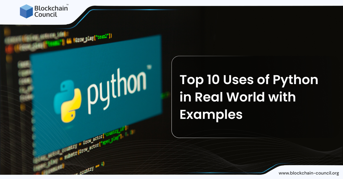 Top 10 Use Cases of Python in Real World
