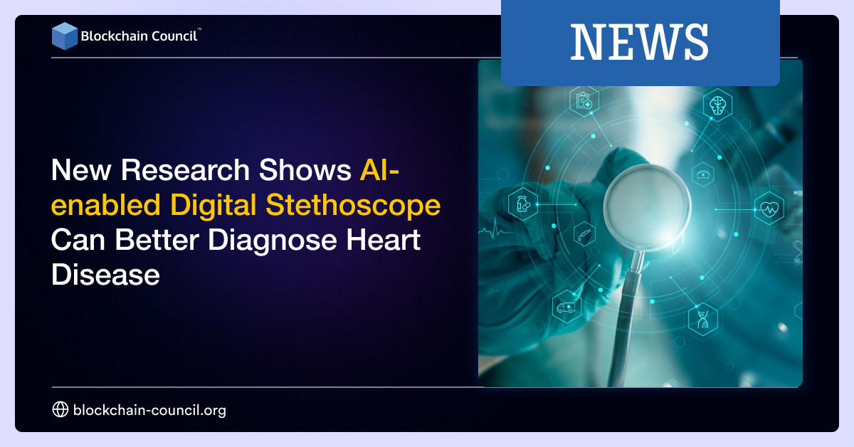 New Research Shows AI-enabled Digital Stethoscope Can Better Diagnose Heart Disease