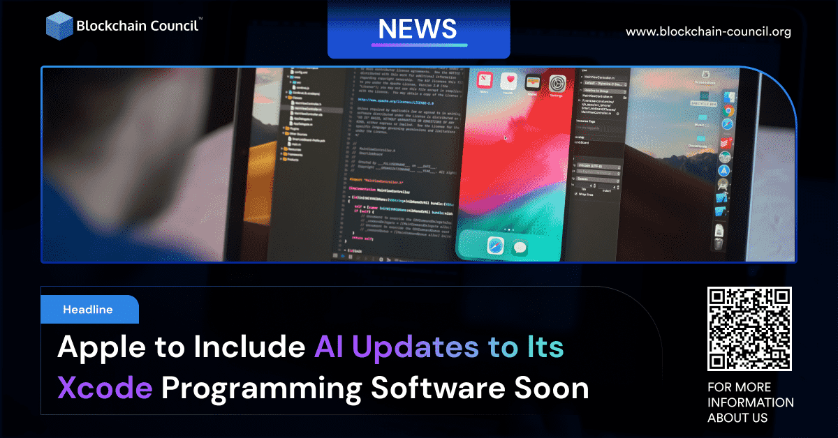 Apple to Include AI Updates to Its Xcode Programming Software Soon