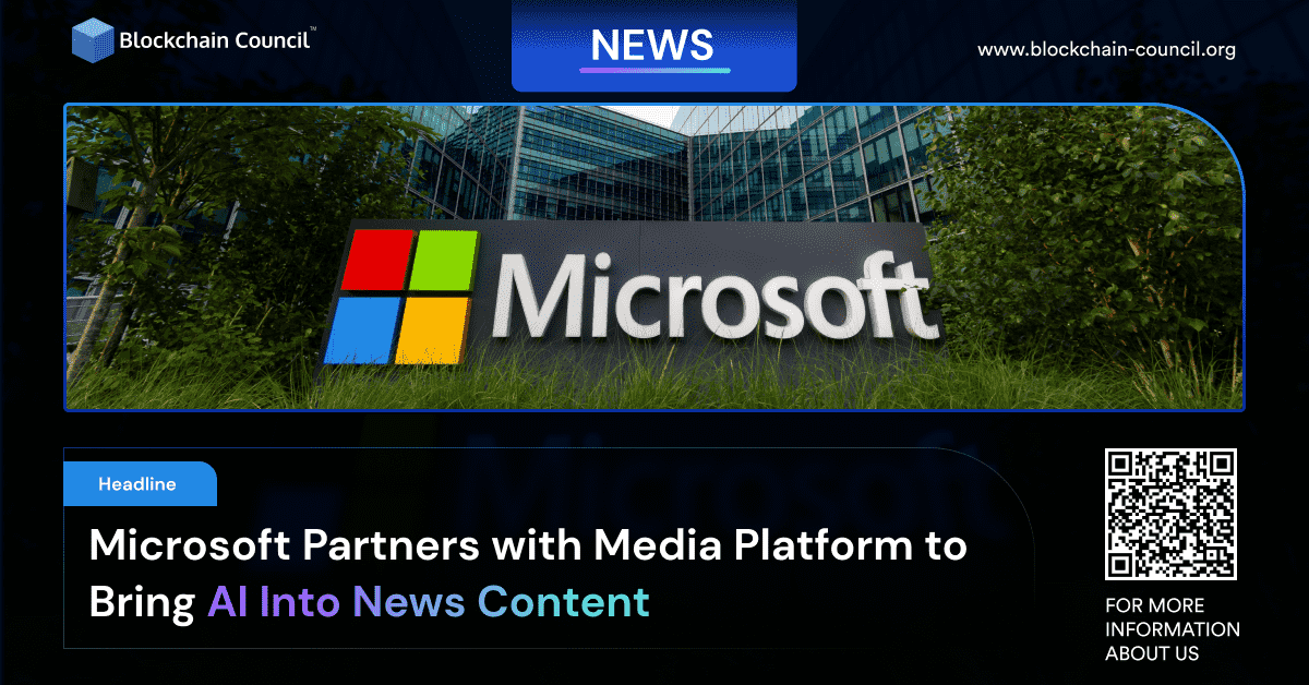Microsoft Partners with Media Platform to Bring AI Into News Content
