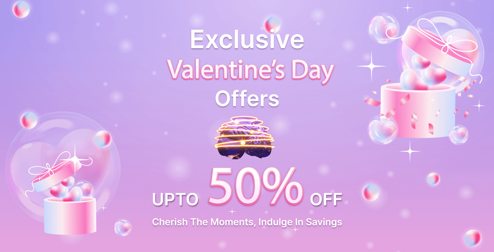 Valentine Offer | Save 50%