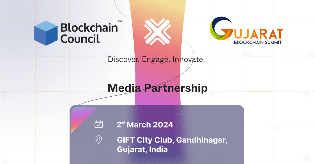 Blockchain Council Announces Media Partnership with Gujarat Blockchain Summit 2024