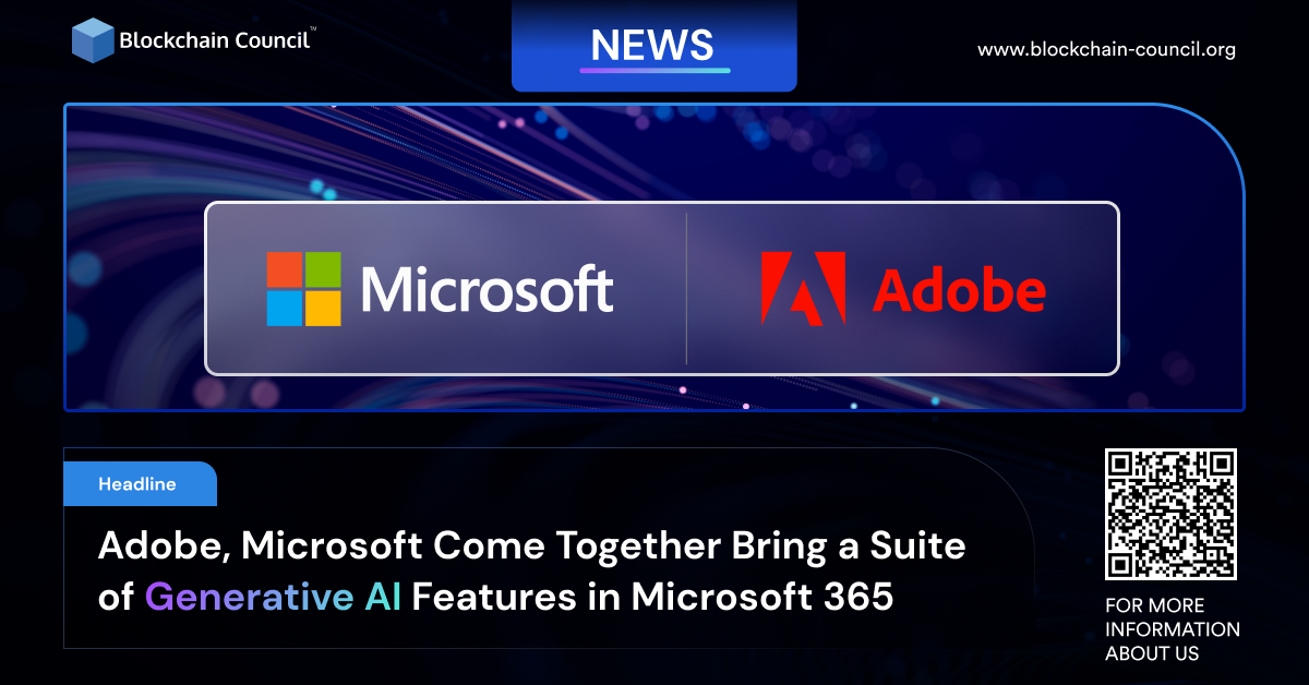 Adobe, Microsoft Come Together Bring a Suite of Generative AI Features in Microsoft 365
