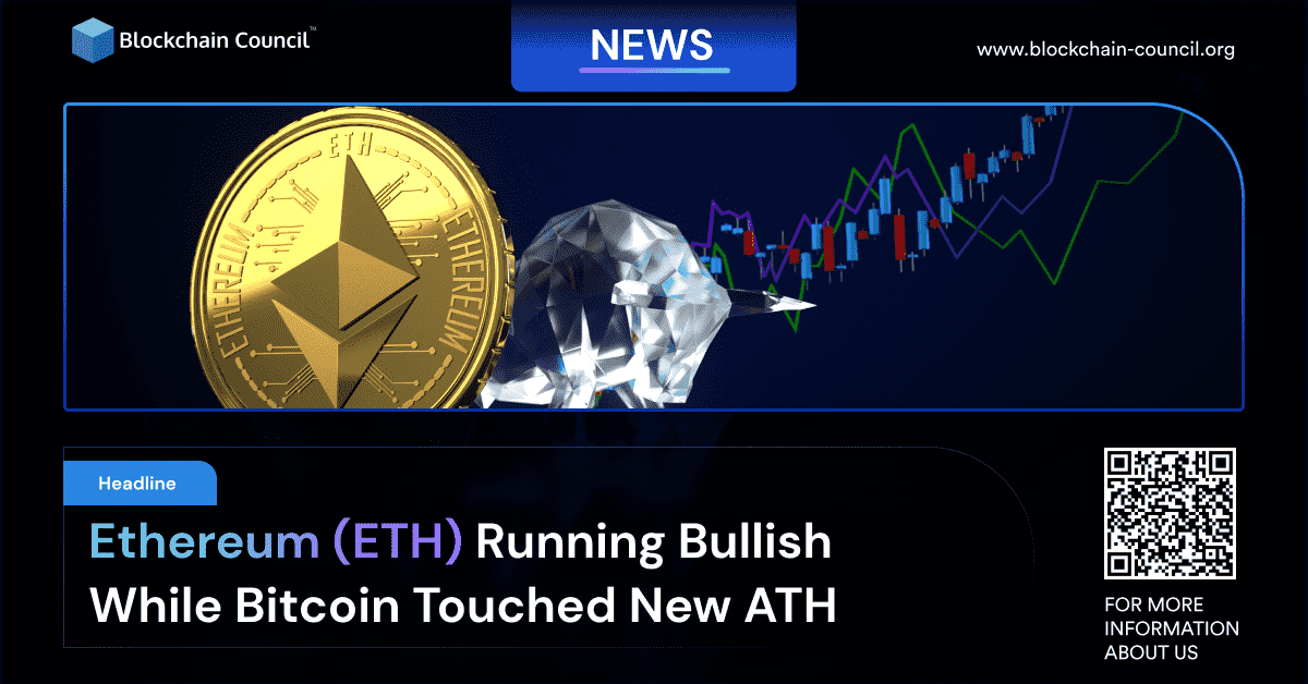 Ethereum (ETH) Running Bullish While Bitcoin Touched New ATH