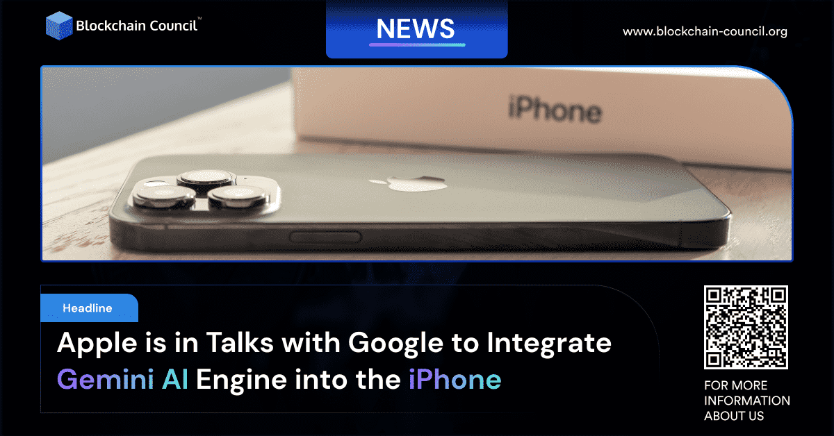 Apple is in Talks with Google to Integrate Gemini AI Engine into the iPhone