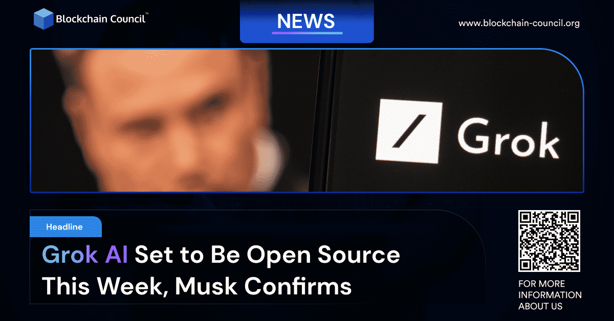 Grok AI Set to Be Open Source This Week, Musk Confirms