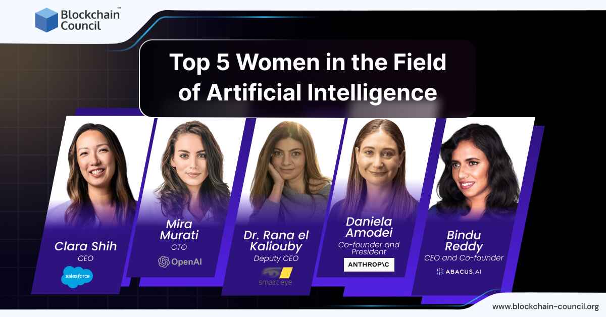 Top 5 Women in the Field of Artificial Intelligence