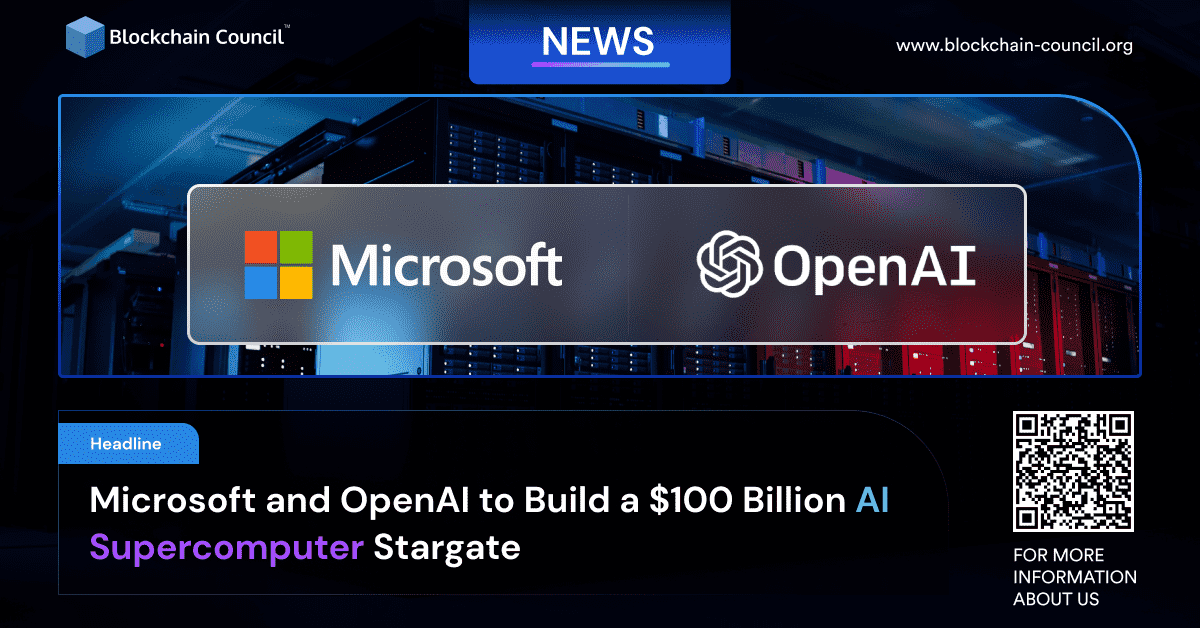 Microsoft and OpenAI to Build a $100 Billion AI Supercomputer Stargate