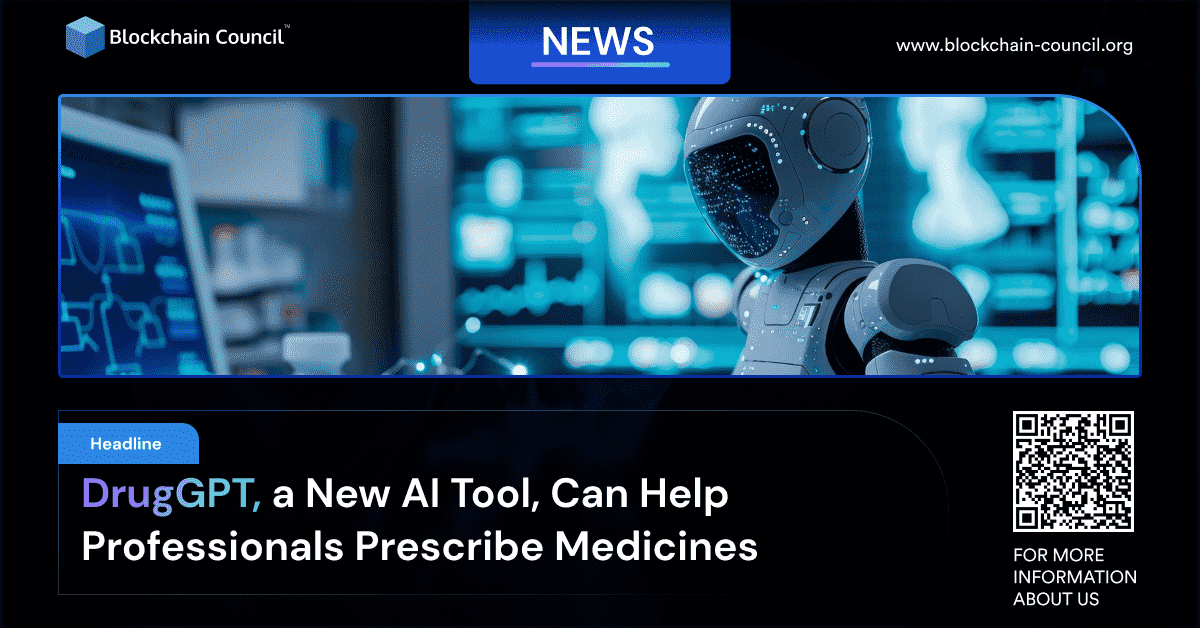 DrugGPT, a New AI Tool, Can Help Professionals Prescribe Medicines