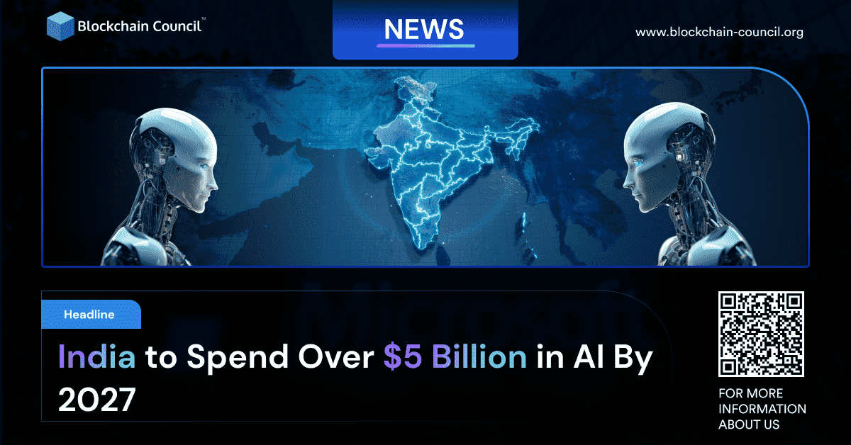 India to Spend Over $5 Billion in AI By 2027