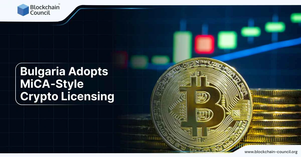 Bulgaria Adopts MiCA‑Style Crypto Licensing