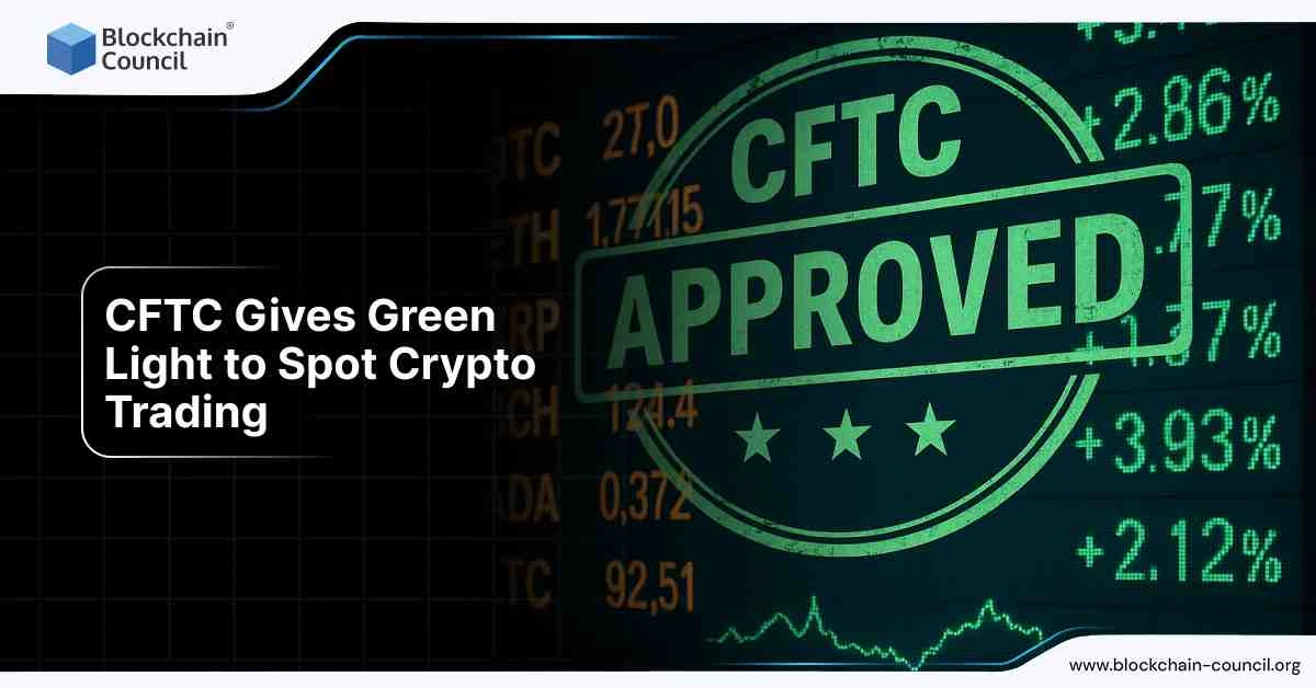 CFTC Gives Green Light to Spot Crypto Trading