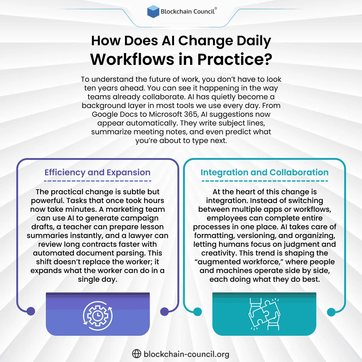 How Does AI Change Daily Workflows in Practice?