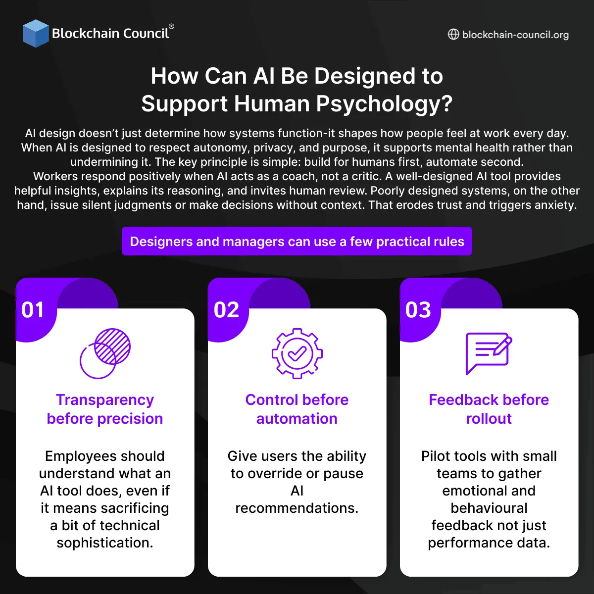 How Can AI Be Designed to Support Human Psychology?