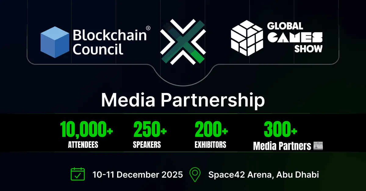 Blockchain Council Partnered with Global Games Show as Official Media Partner