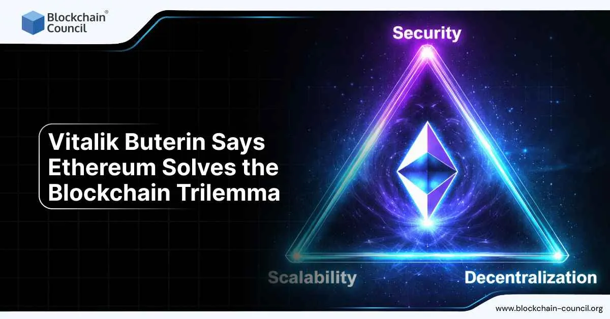Vitalik Buterin Says Ethereum Solves the Blockchain Trilemma
